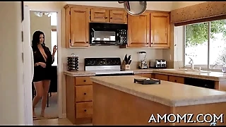 Licking and having it away dispirited mommy