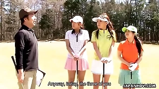 japanhdv Golf Fan Erika Hiramatsu Nao Yuzumiya Nana Kunimi scene3 trailer